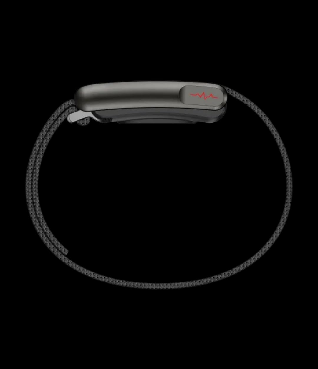 Loop Smart Band Health & Fitness Tracker Medical Grade ECG PPG Body Temperature, HRV Analysis, 30+ Sports Modes, Sleep and Stress Monitor, Subscription Free Screenless Smart Bracele (Graphite Black) - Image 9