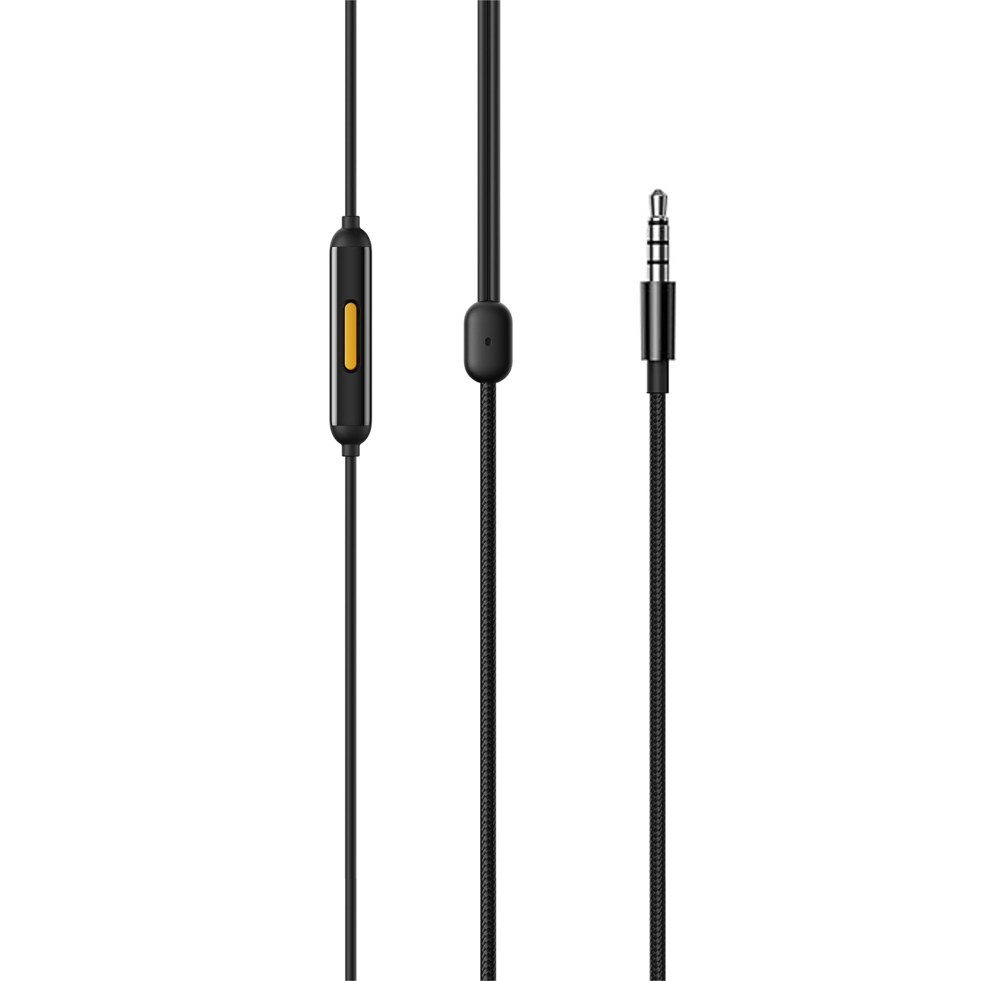realme Buds 3 (3.5 mm) Wired in Ear Earphones with Mic (Black) - Image 5