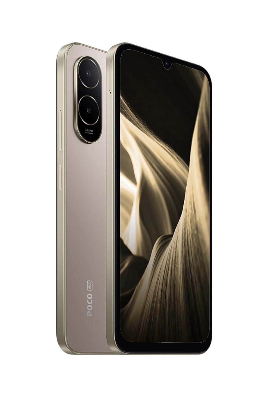 POCO C85x 5G Smartphone, Sunset Gold, 6.9 Inch Display, 32MP Dual AI Camera, 6300mAh Battery, 64GB Storage - Image 5