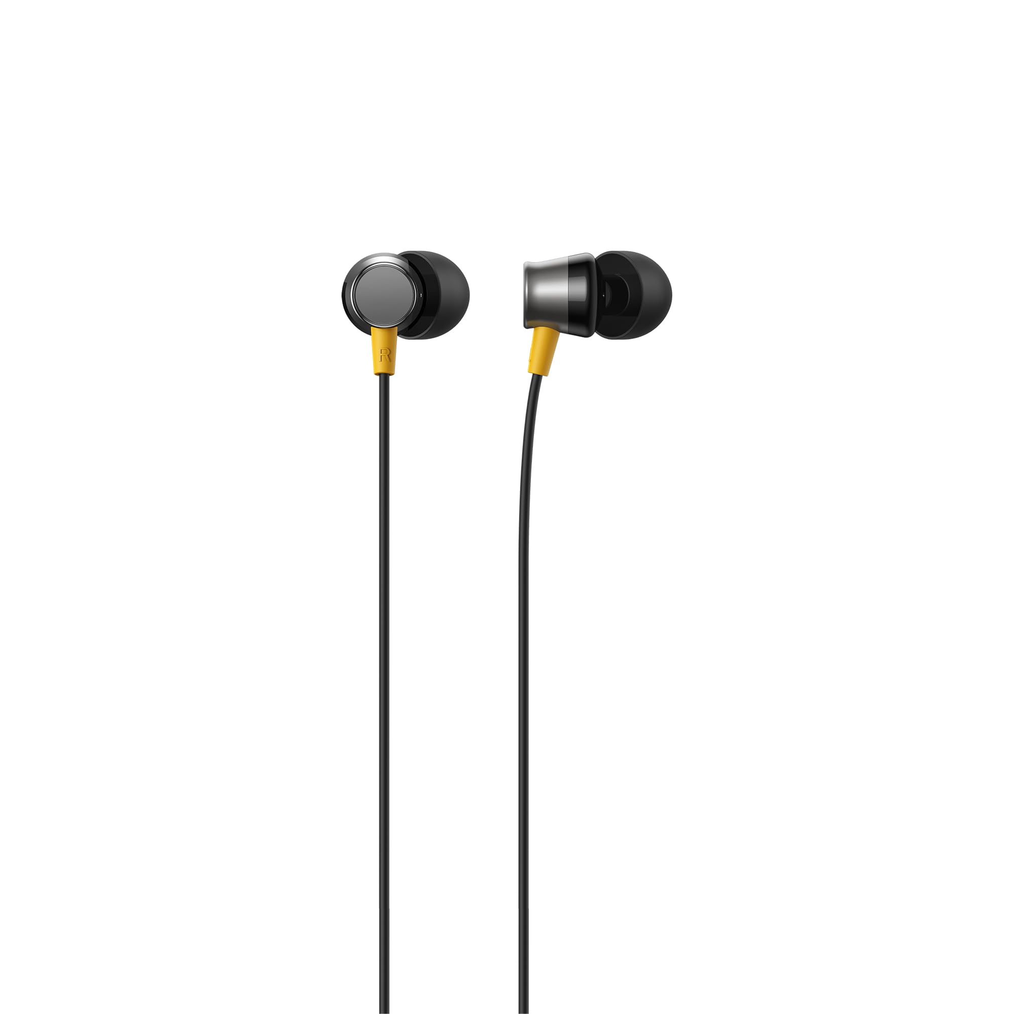 realme Buds 3 (3.5 mm) Wired in Ear Earphones with Mic (Black) - Image 4