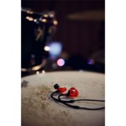 Sennheiser IE 100 Pro Wired In-Ear In Ear Earphones Monitors| Red | Precision Dynamic Drivers | Detachable Cable | 20Hz-18Khz FR | Ideal For Musicians, Live Monitoring, Studio Recording & On Stage Performances