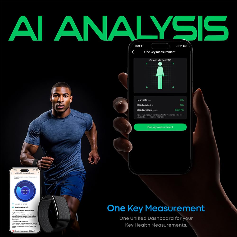 Maxelon Maxfit 2.0 Fitness Smart Band with Upto 47 Days Battery | 176+ Sports Modes | 24/7 Heart Rate, Stress,HRV Monitor | Supports 41 Languages | Screenless & Sleek | iOS/Android Support (Black) - Image 7