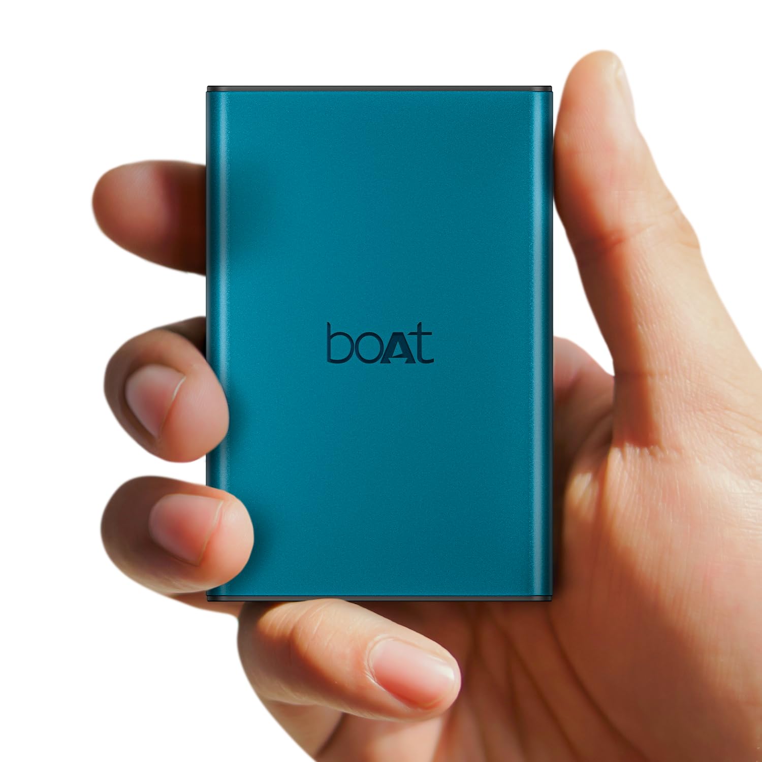 Boat Energyshroom PB300 Pro 10000 mAh 22.5W Pocket Size, Compact Power Bank, Fast Charging (2X Output Ports, Supports Android, iPhone, Tablets, Earbuds, etc.) (Steel Blue), USB Type C - Image 2