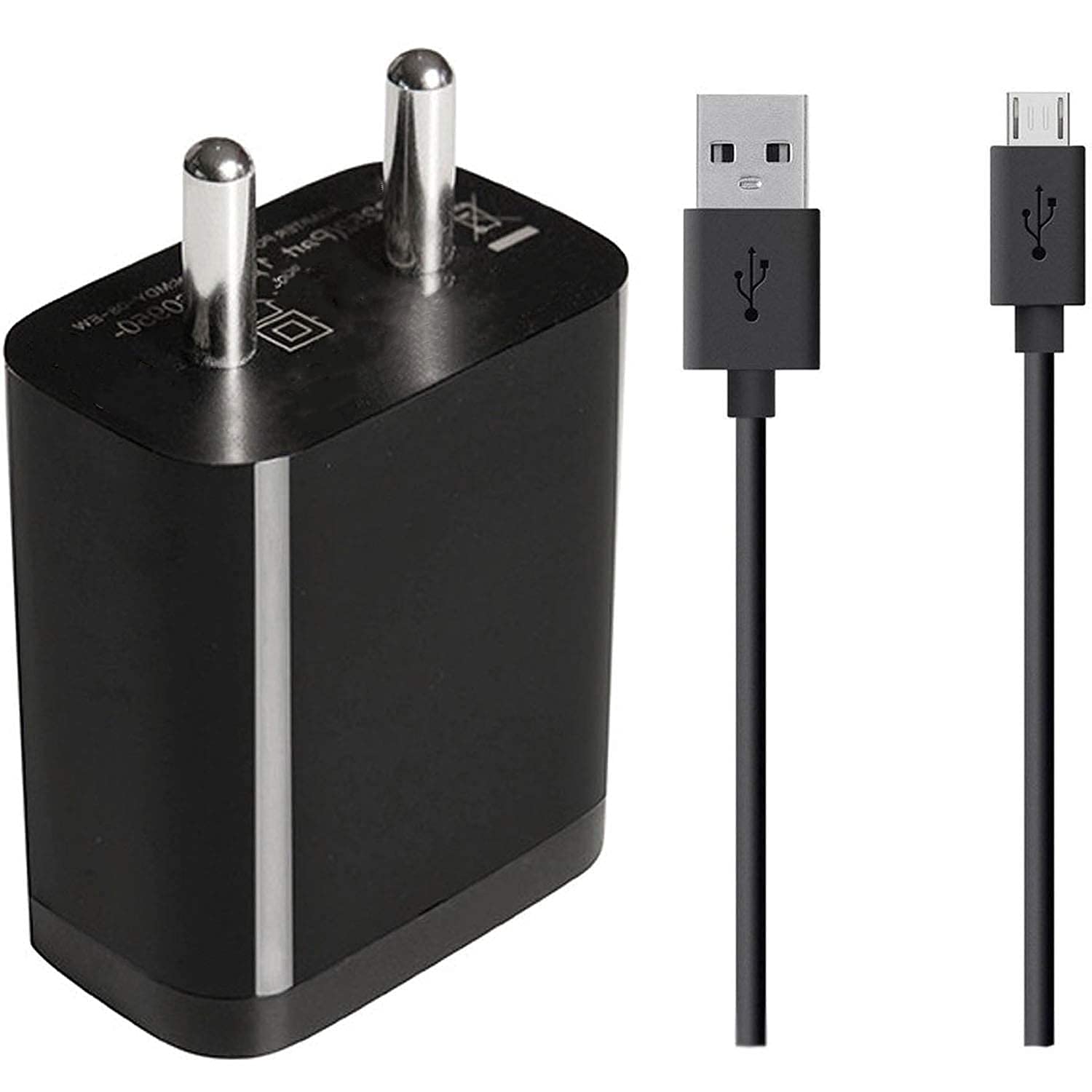 Fast Charger for Mi Xiaomi Redmi 5 Pro/6 Pro/Redmi 5, Redmi 4, Note 5, Redmi 7, Redmi 5 Redmi 5A Redmi Redmi 3S Prime/Redmi 6A || Compatible Like Standard || Adapter with Fast Charging (2.4 Amp Black) - Image 2