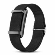 AILKIN Corvex Fitness Band - Premium Fitness Tracker Band | 45 Days Battery Life, Heart Rate, SpO2, HRV | Water Resistant | Tracker with Map - 24/7 Sports Activity and Sleep Tracker (Obsidian Black)