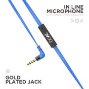 Boat BassHeads 225 Special Edition in-Ear Headphones with Mic (Blue)