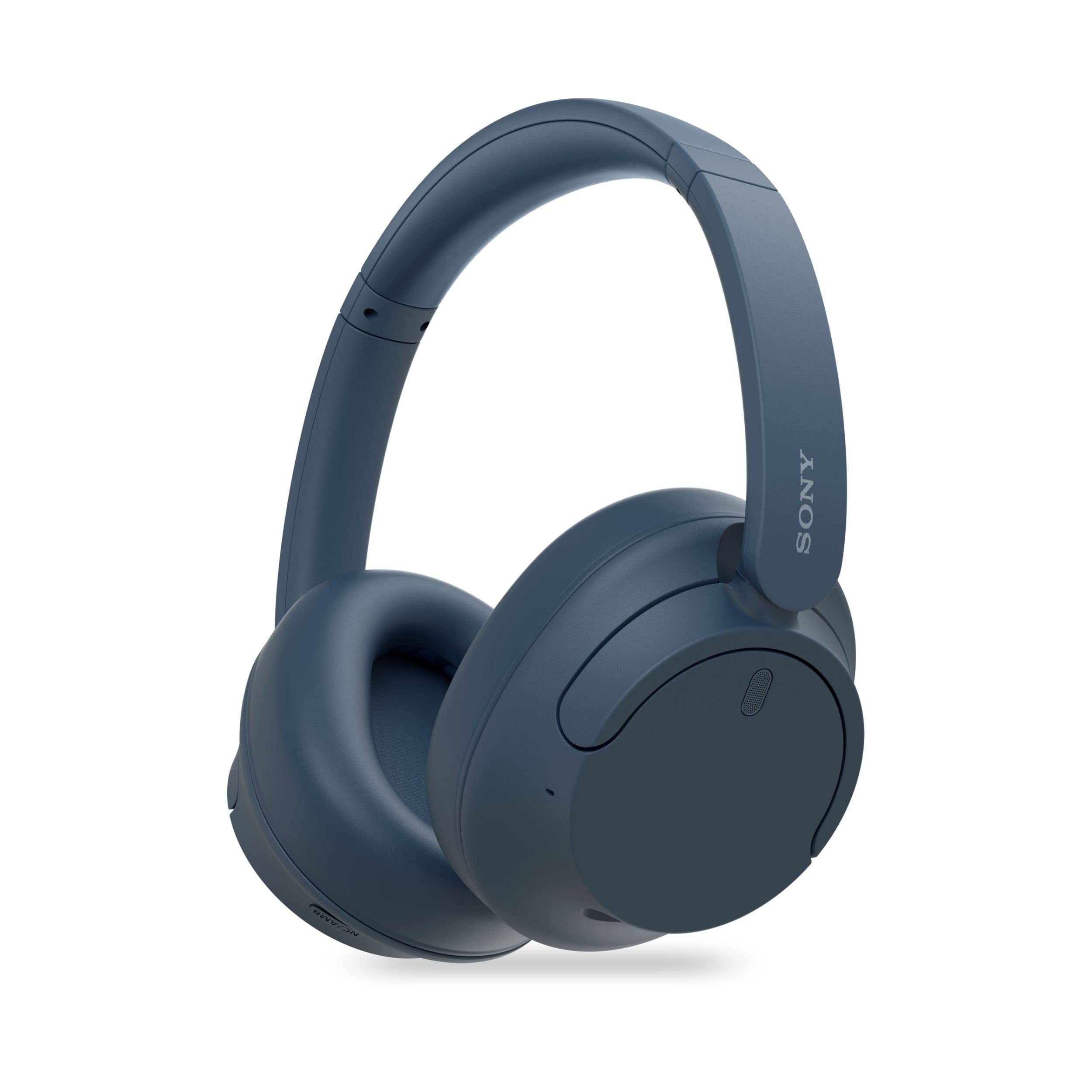 Sony WH-CH720N Active Noise Cancellation Wireless Bluetooth Over Ear Headphones with Mic, Adaptive Sound Control, Quick Charge, Up to 35Hrs Battery, Customized EQ- Blue : Model : YY2966 - Image 2