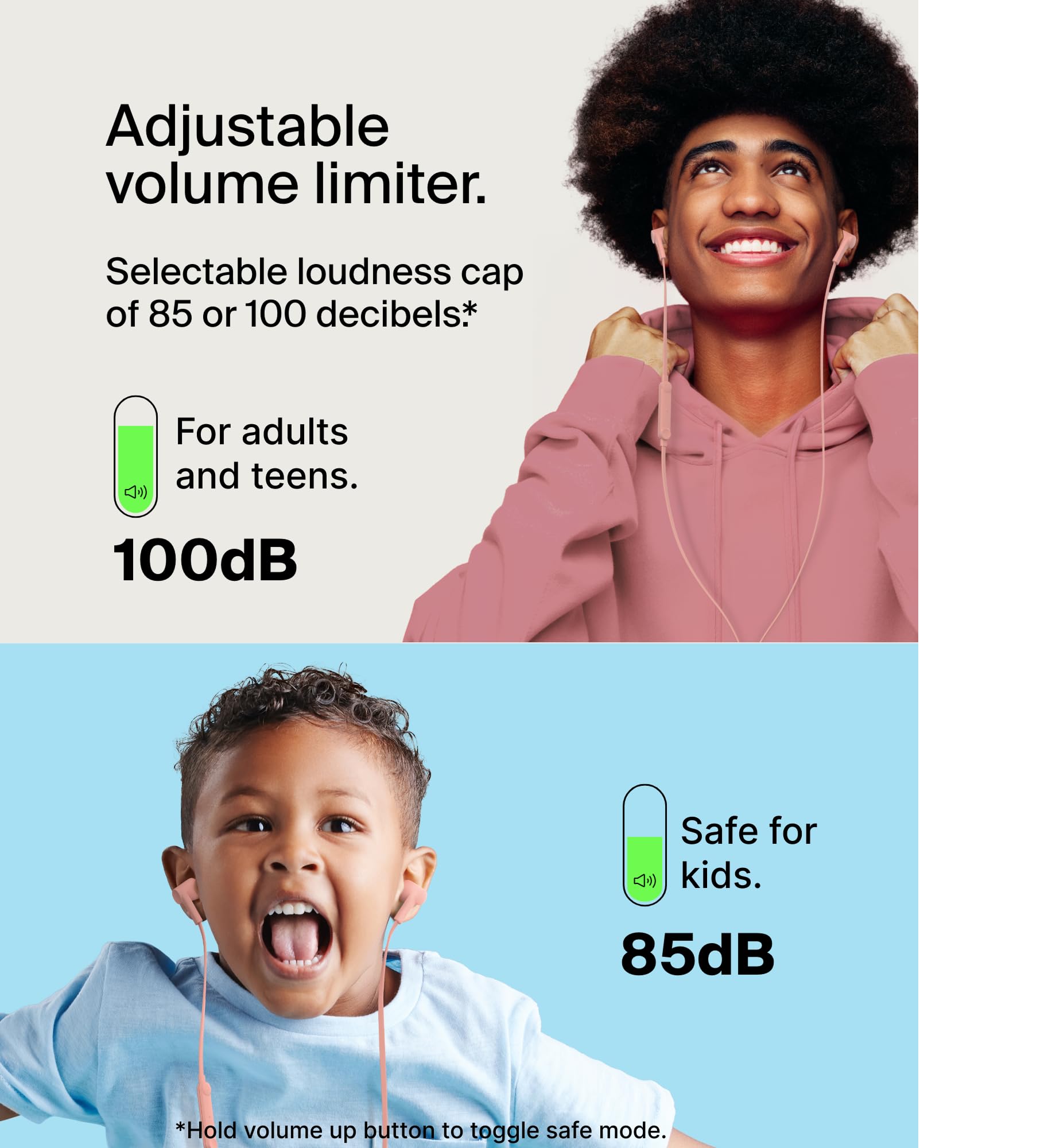 Belkin SoundForm Wired Earbuds with USB-C Connector, in-Ear Earphones w/Microphone - USB-C Headphones for iPhone 17, iPhone 16, iPad mini, Galaxy S25, Google Pixel 9, Android, and More - Pink - Image 3
