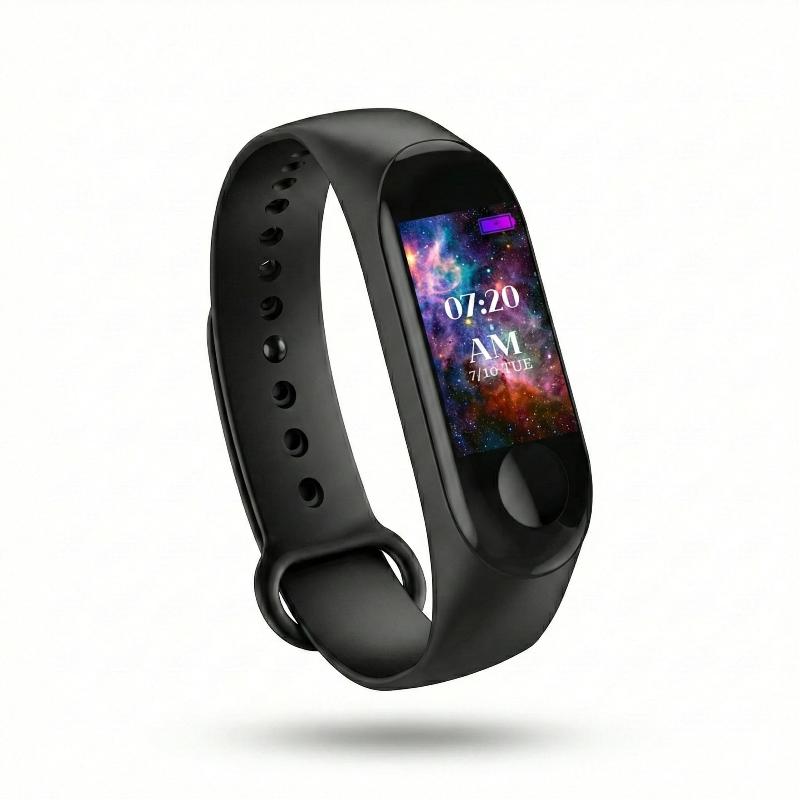 Drumstone M4 Smart Fitness Band with OLED Display, Bluetooth 4.0 Activity & Fitness Tracker with Heart Rate Tracking, Step Counter, Sleep Monitoring & Smart Notifications for Men and Women - Image 2