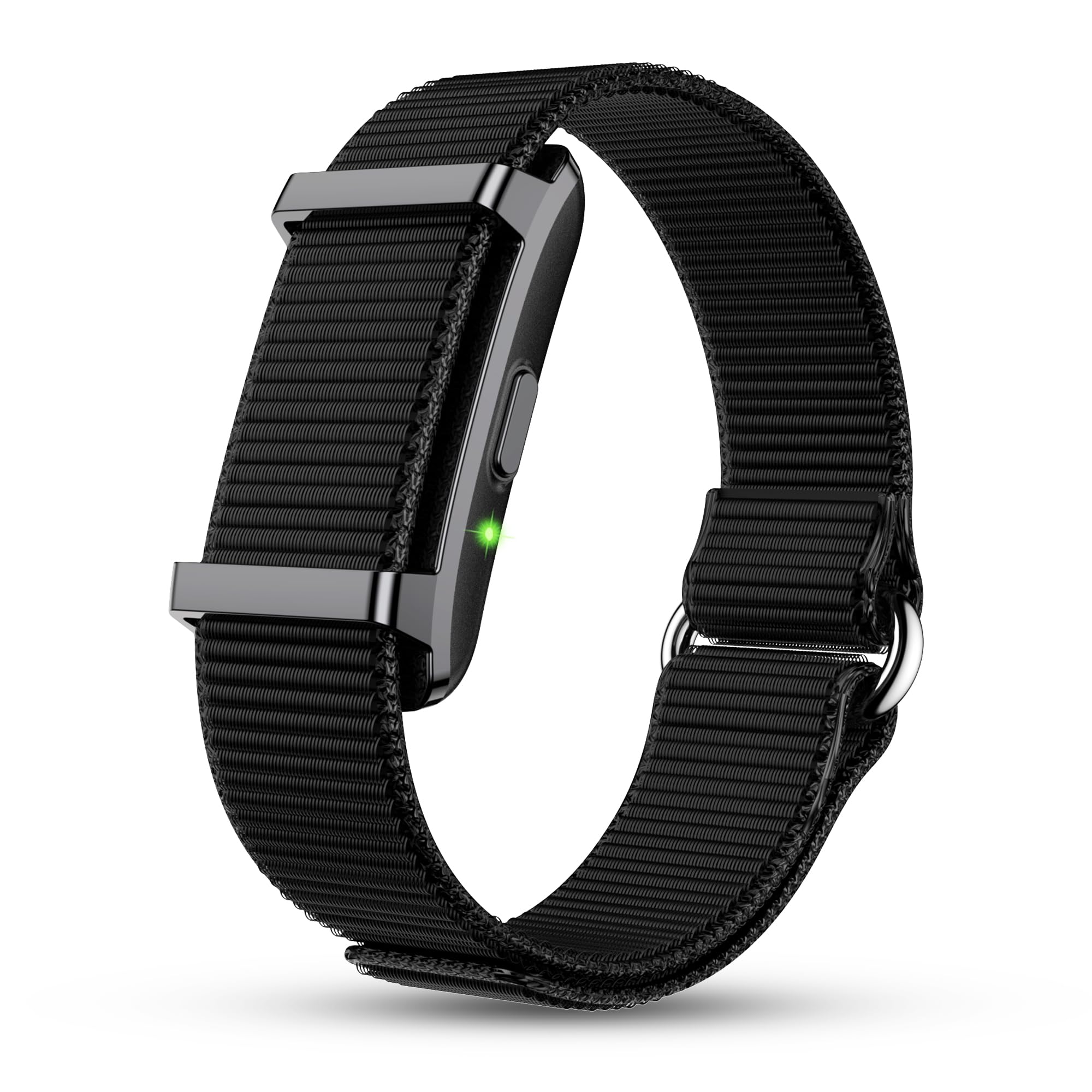 Pebble Newly Launched Qore 2 Premium Metal Fitness Band | 45 Days Battery Life, Heart Rate, SpO2, HRV & Body Temp Monitor, Sleep Tracker, AI Health Analysis, Smart Notifications (Cosmic Black) - Image 2