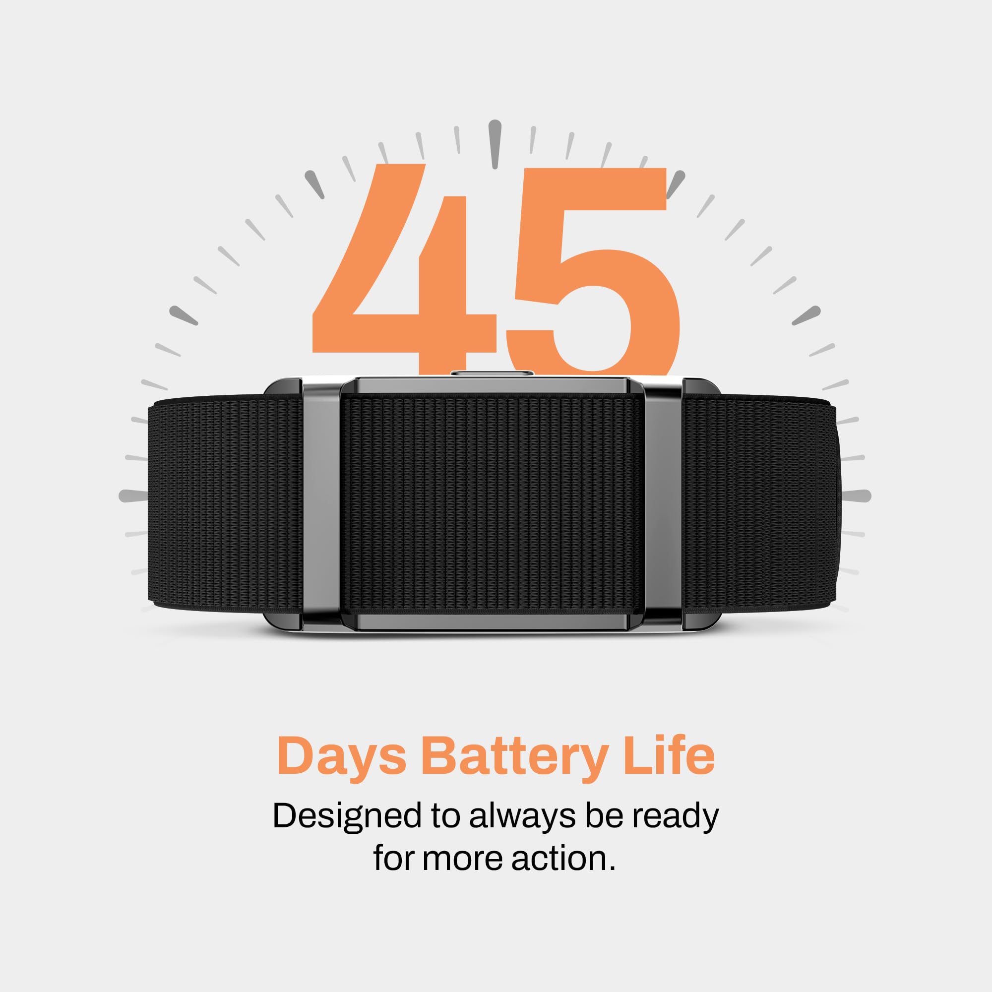 Pebble Newly Launched Qore 2 Premium Metal Fitness Band | 45 Days Battery Life, Heart Rate, SpO2, HRV & Body Temp Monitor, Sleep Tracker, AI Health Analysis, Smart Notifications (Cosmic Black) - Image 4
