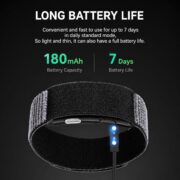 StyleOxx Vitro Smart Fitness Band – Heart Rate, SpO2, Sleep & ECG Monitor | 7 Days Battery | Body Composition | Body Temperature | Multi-Sport Tracker for Daily Health & Fitness (Midnight Blue)