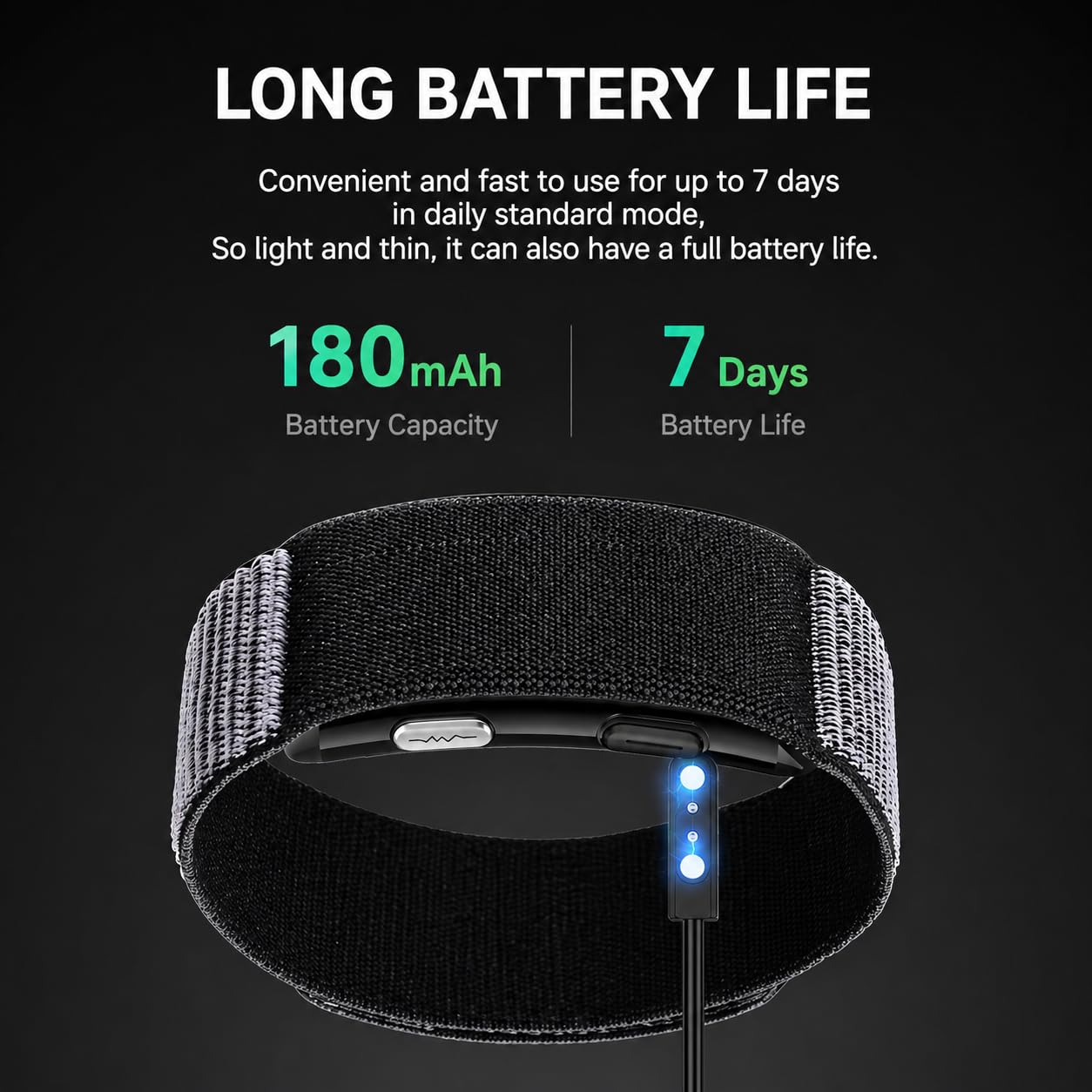 StyleOxx Vitro Smart Fitness Band – Heart Rate, SpO2, Sleep & ECG Monitor | 7 Days Battery | Body Composition | Body Temperature | Multi-Sport Tracker for Daily Health & Fitness (Midnight Blue)