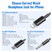 iMangoo Design for Apple Headphones MFi Magnetic Wired Earbuds HiFi Stereo Bass Headset Lightning Earphones with Microphone Volume Control for iPhone 14 Plus 13 Pro Max 12 Mini 11 10 XS XR Purple