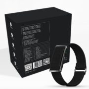 QORFIT Pulse Smart Band for Men & Women, 24/7 Health & Fitness Tracker with HRV, BP, Stress & Sleep Monitor, 127+ Sports Modes, Upto 45 Days Battery, IP68 Waterproof, No Subscription Needed