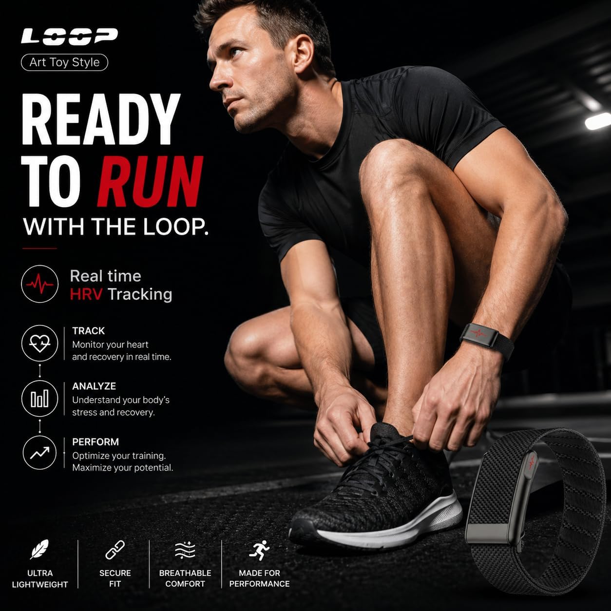 StyleOxx Loop Smart Fitness Band with Heart Rate, SpO2, Body Temperature, HRV Analysis, 30+ Sports Modes, Sleep and Stress Monitor, 20+ Days Battery, Subscription Free (Light Green) - Image 6