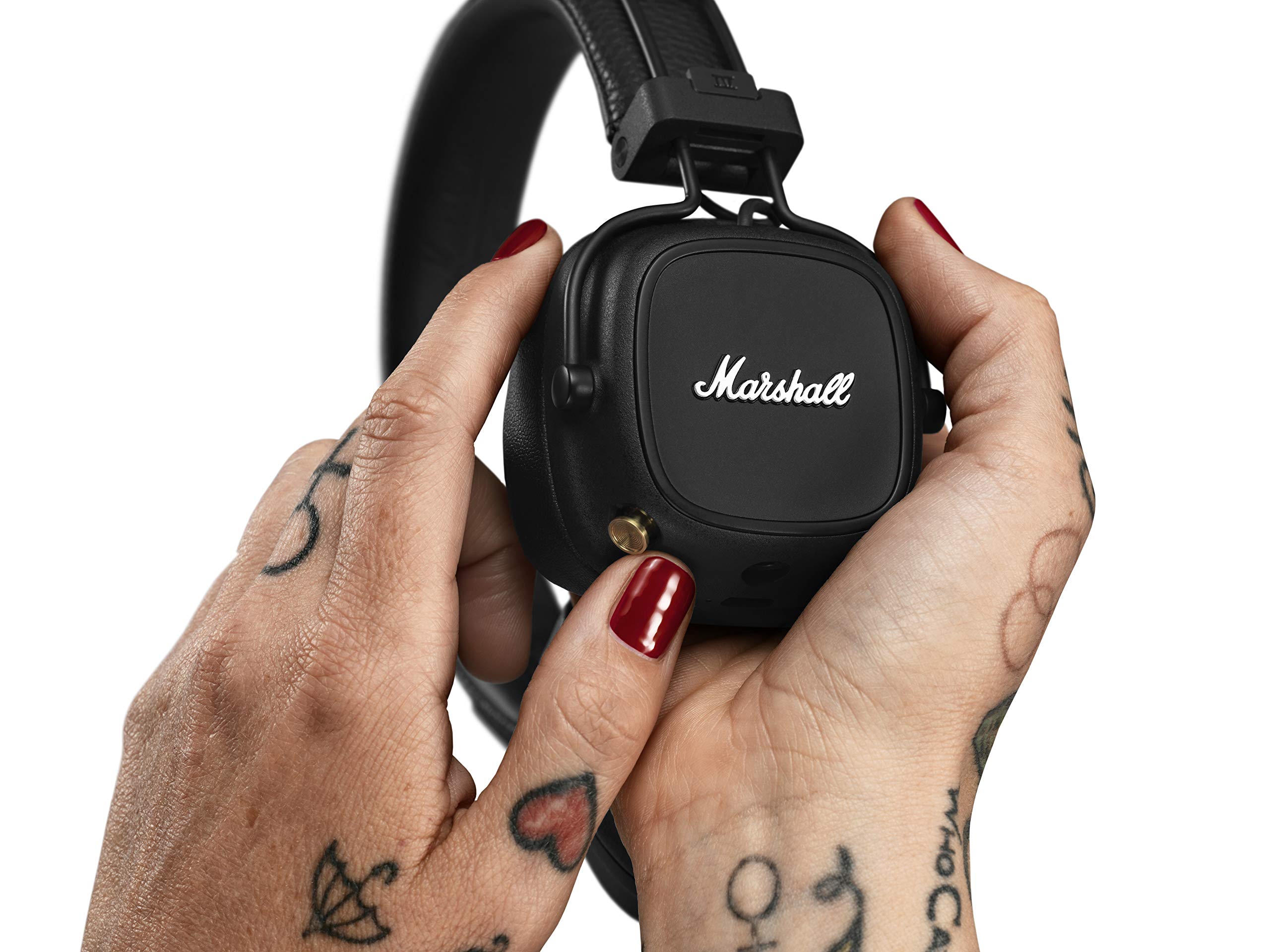 Marshall Major IV Wireless Bluetooth On Ear Headphone with Mic (Black) - Image 7